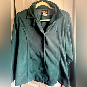 Vintage Harley Davidson fleece button down